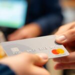 Tarjeta Mastercard en uso para compras diarias.