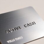 Wells Fargo Active Cash credit card close-up